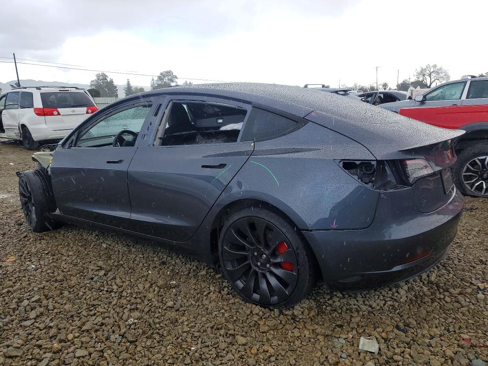 Продажа на аукционе авто 2023 Tesla Model 3, vin: 5YJ3E1EC6PF627014, номер лота: 78338795