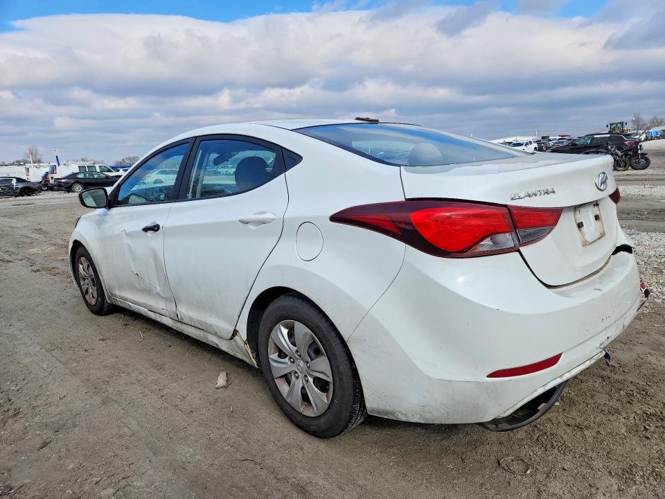 2016 Hyundai Elantra მანქანა იყიდება აუქციონზე, vin: 5NPDH4AEXGH700505, აუქციონის ნომერი: 76252405