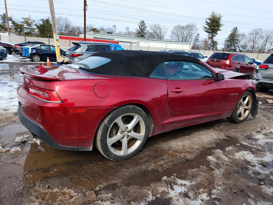 Продажа на аукционе авто 2014 Chevrolet Camaro, vin: 2G1FK3DJ4E9208106, номер лота: 78654875