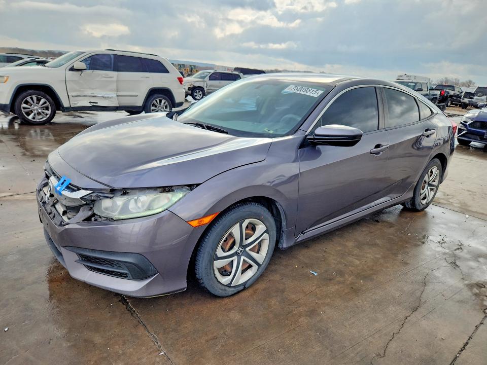 Продажа на аукционе авто 2018 Honda Civic, vin: 2HGFC2F51JH501753, номер лота: 75809315