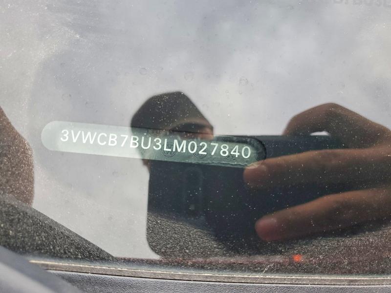 Aukcja sprzedaży 2020 Volkswagen Jetta, vin: 3VWCB7BU3LM027840, numer aukcji: 77115145