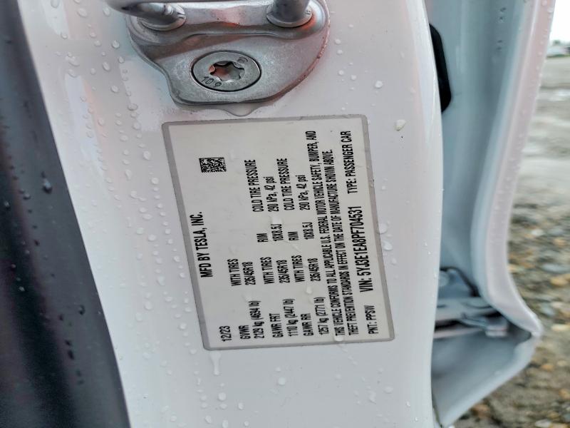 77870555 :رقم المزاد ، 5YJ3E1EA8PF704531 vin ، 2023 Tesla Model 3 مزاد بيع