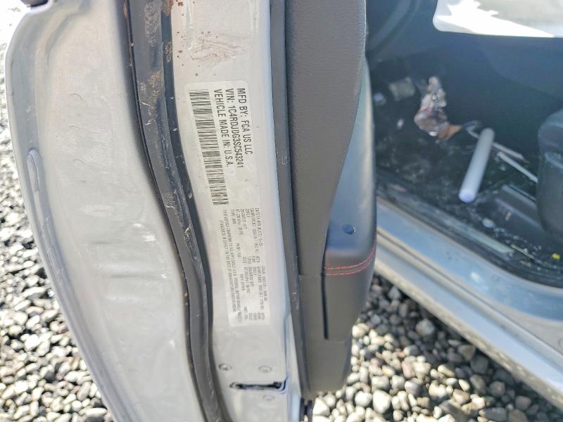 77762655 :رقم المزاد ، 1C4RDJDG3SC543241 vin ، 2025 Dodge Durango مزاد بيع
