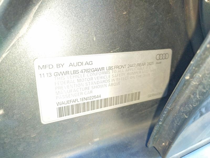 Продажа на аукционе авто 2014 Audi A4, vin: WAUEFAFL1EN022544, номер лота: 75031965