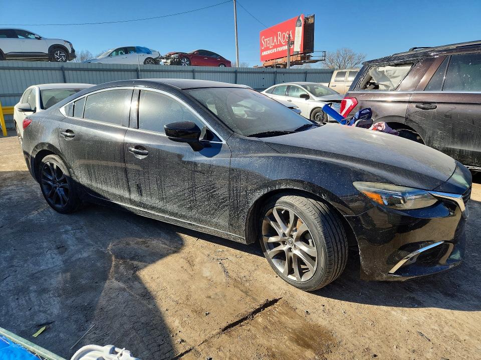 2017 Mazda 6 მანქანა იყიდება აუქციონზე, vin: JM1GL1W56H1145418, აუქციონის ნომერი: 76653375