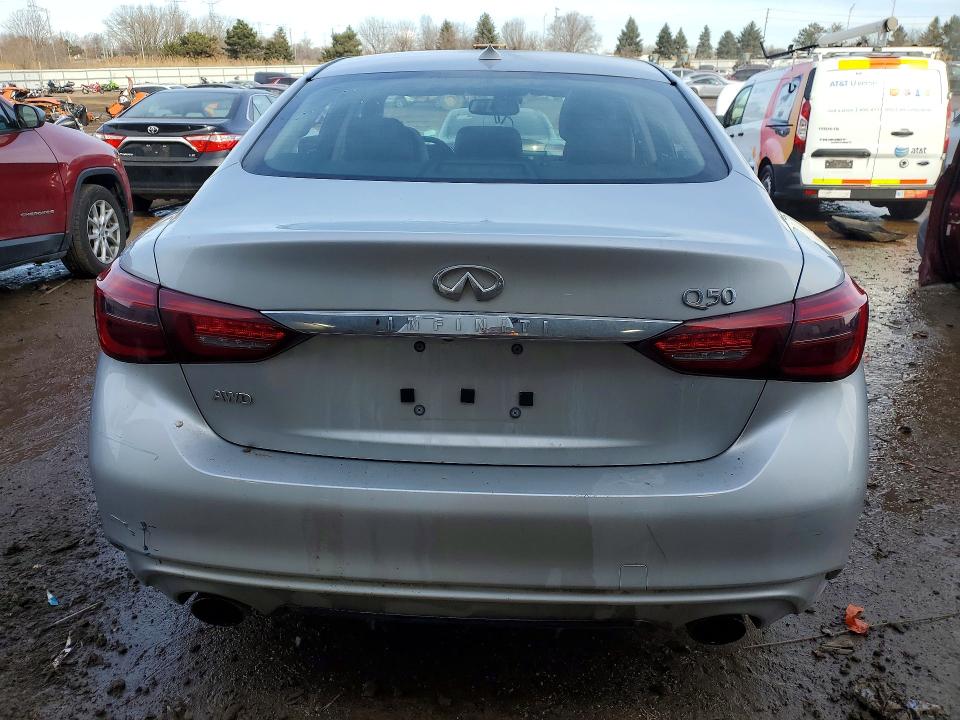 Продажа на аукционе авто 2018 Infiniti Q50, vin: JN1EV7AR7JM441666, номер лота: 78257135