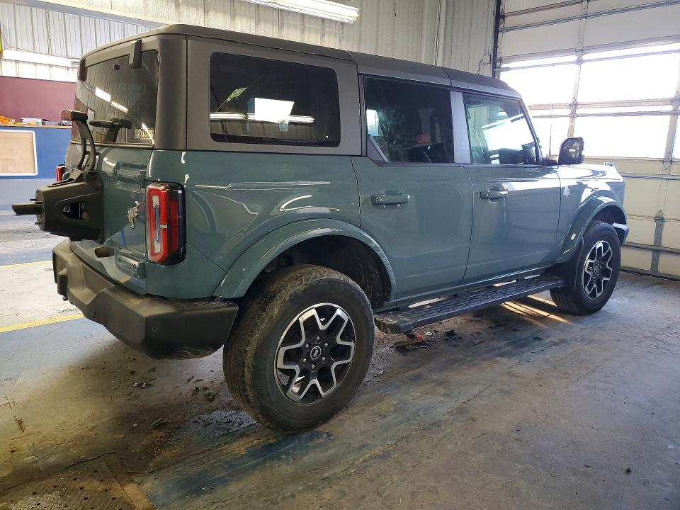 76950735 :رقم المزاد ، 1FMEE5BP9NLA89812 vin ، 2022 Ford Bronco مزاد بيع