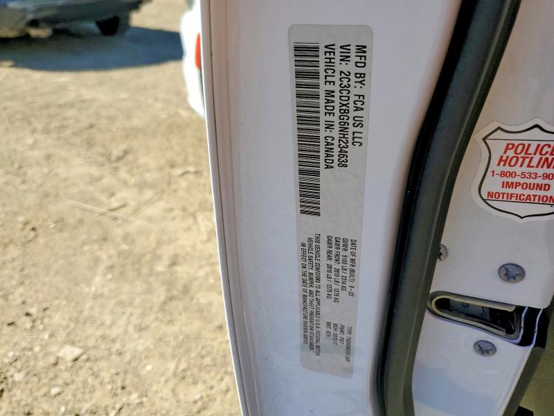 Aukcja sprzedaży 2022 Dodge Charger, vin: 2C3CDXBG6NH234638, numer aukcji: 78354395