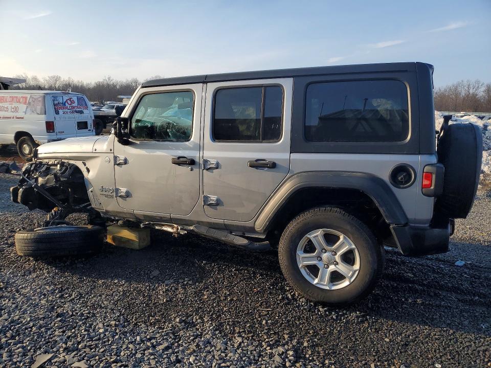 77595145 :رقم المزاد ، 1C4HJXDNXKW636648 vin ، 2019 Jeep Wrangler Unlimited مزاد بيع