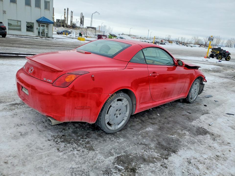2005 Lexus Sc 430 მანქანა იყიდება აუქციონზე, vin: JTHFN48Y650066457, აუქციონის ნომერი: 78150145