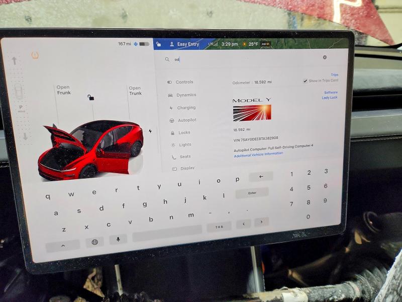 Aukcja sprzedaży 2026 Tesla Model Y, vin: 7SAYGDEE8TA382908, numer aukcji: 76185895