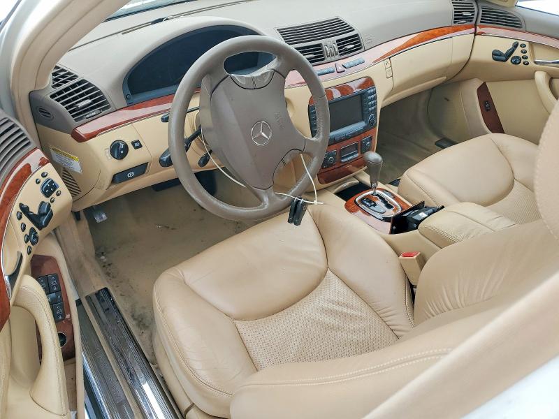 73981765 :رقم المزاد ، WDBNG70J35A442659 vin ، 2005 Mercedes-benz S مزاد بيع