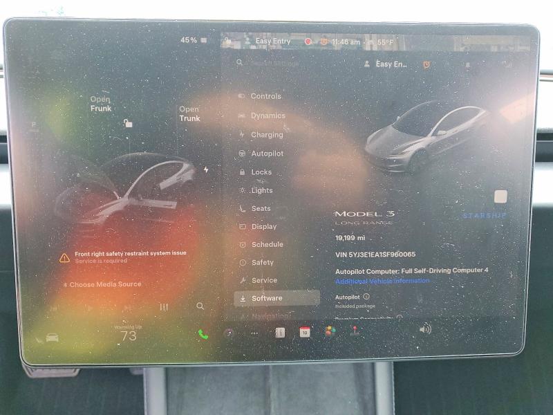 Aukcja sprzedaży 2025 Tesla Model 3, vin: 5YJ3E1EA1SF960065, numer aukcji: 77117635
