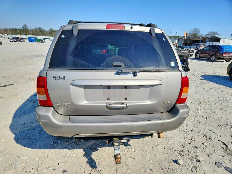 2001 Jeep Grand Cherokee მანქანა იყიდება აუქციონზე, vin: 1J4GX58N51C628797, აუქციონის ნომერი: 76588025