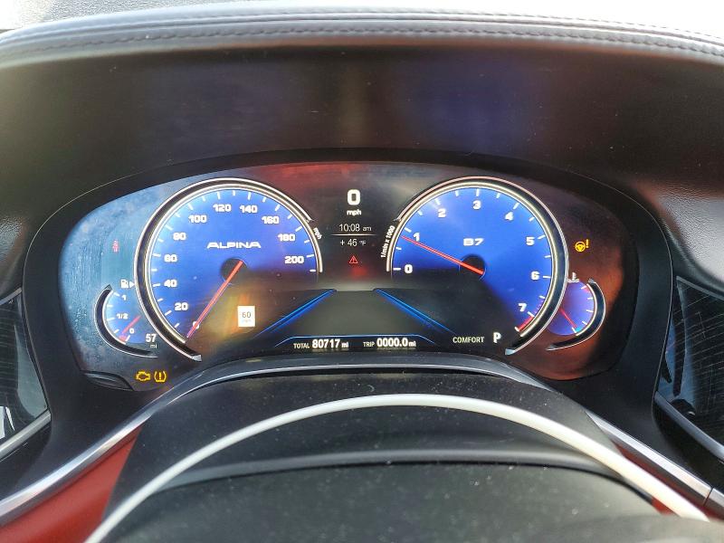 76896495 :رقم المزاد ، WBA7F2C34HG856027 vin ، 2017 Bmw Alpina B7 مزاد بيع