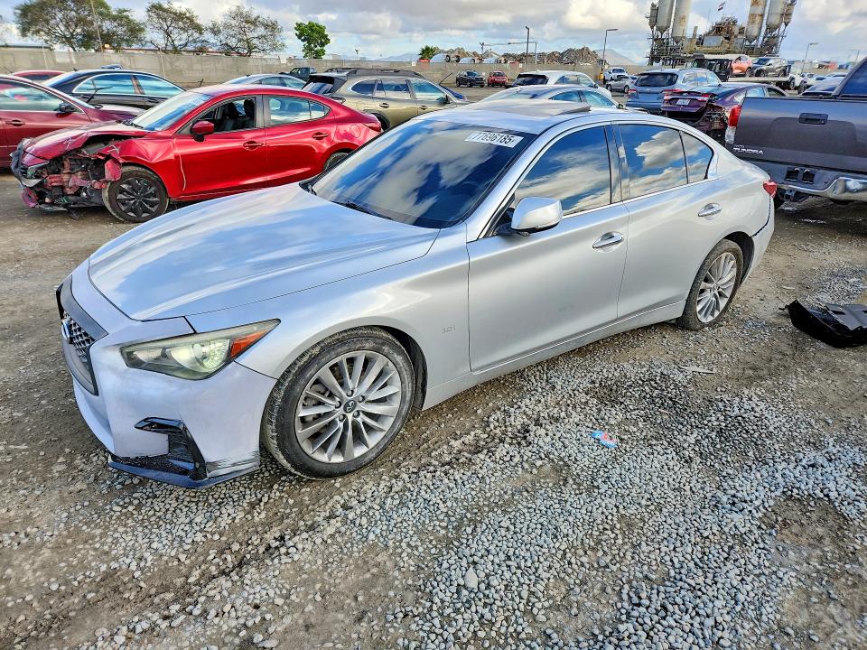 Auction sale of the 2018 Infiniti Q50, vin: JN1EV7AP7JM355630, lot number: 77696185