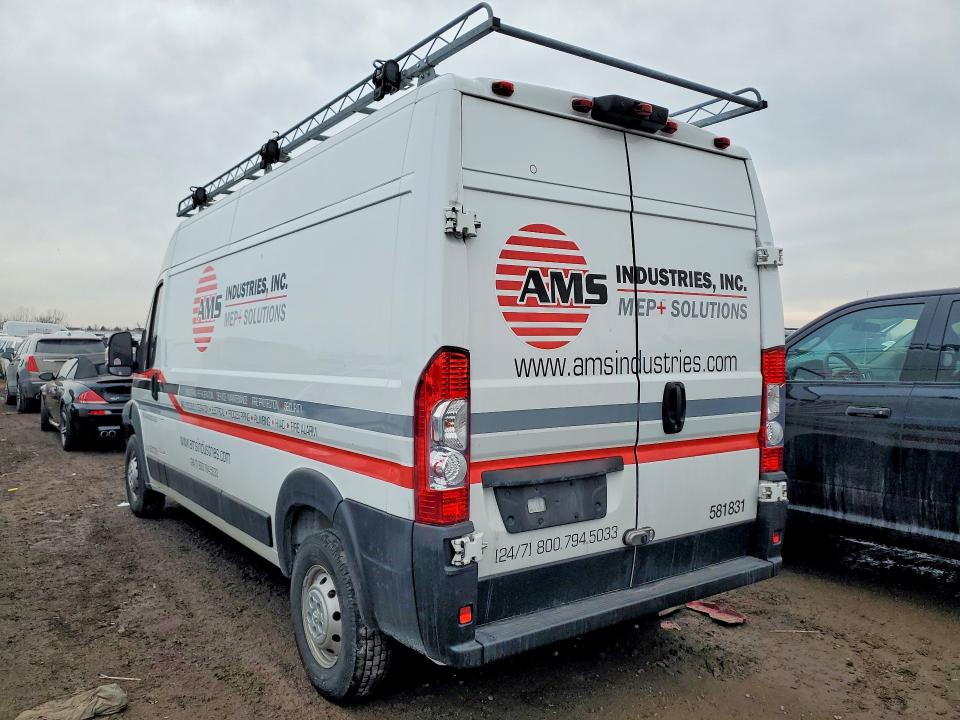 Продаж на аукціоні авто 2021 Ram Promaster 2500, vin: 3C6LRVDG3ME581831, номер лоту: 77072145