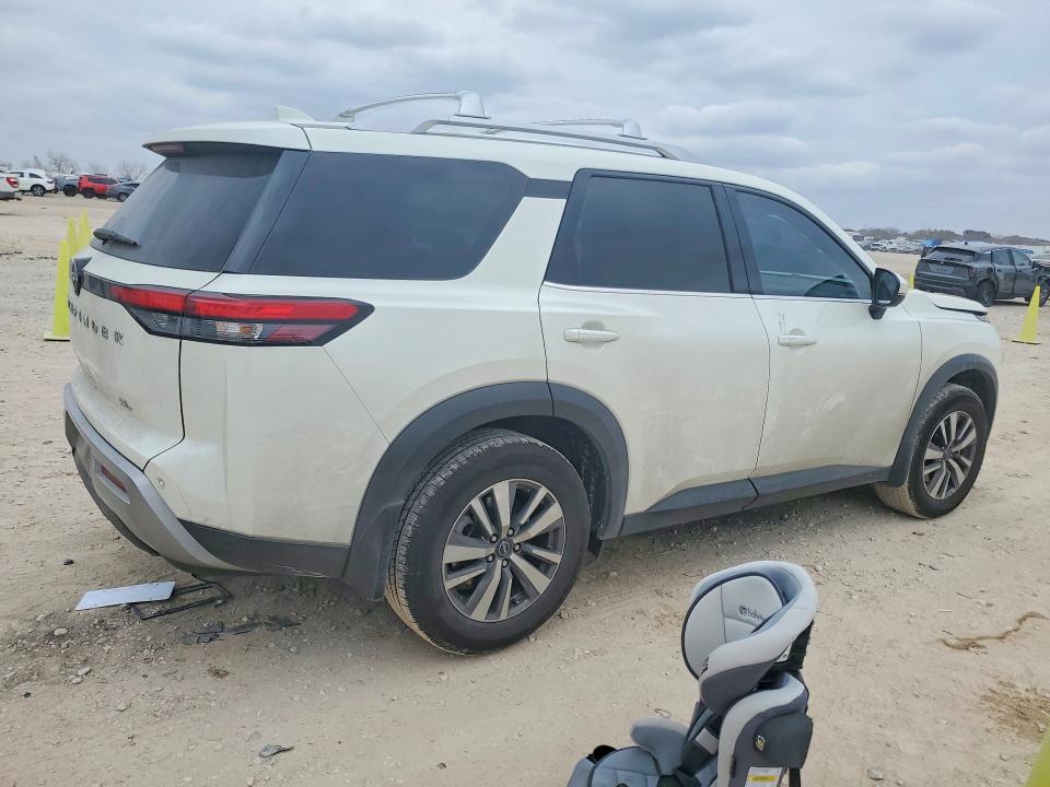 77011025 :رقم المزاد ، 5N1DR3CA4PC231923 vin ، 2023 Nissan Pathfinder مزاد بيع
