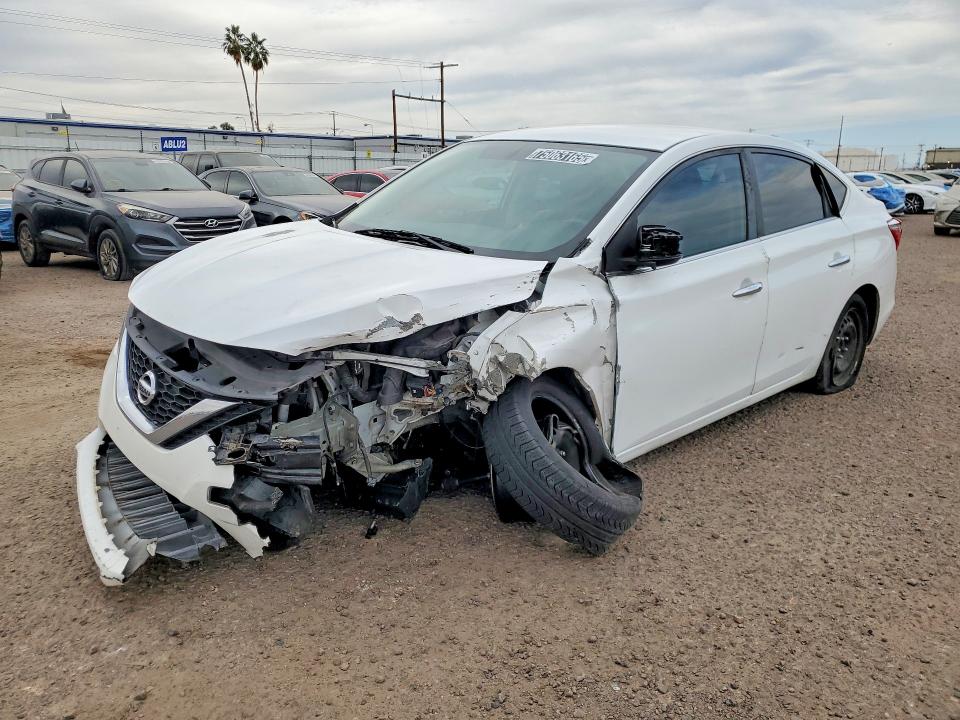 2017 Nissan Sentra მანქანა იყიდება აუქციონზე, vin: 3N1AB7AP5HY401566, აუქციონის ნომერი: 75063165