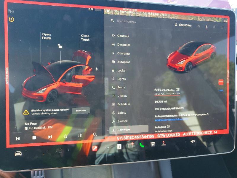 Aukcja sprzedaży 2022 Tesla Model 3, vin: 5YJ3E1EC4NF344155, numer aukcji: 78730915