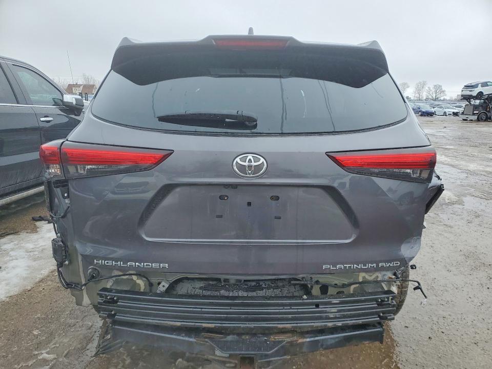 2021 Toyota Highlander მანქანა იყიდება აუქციონზე, vin: 5TDFZRBH5MS107801, აუქციონის ნომერი: 77015825