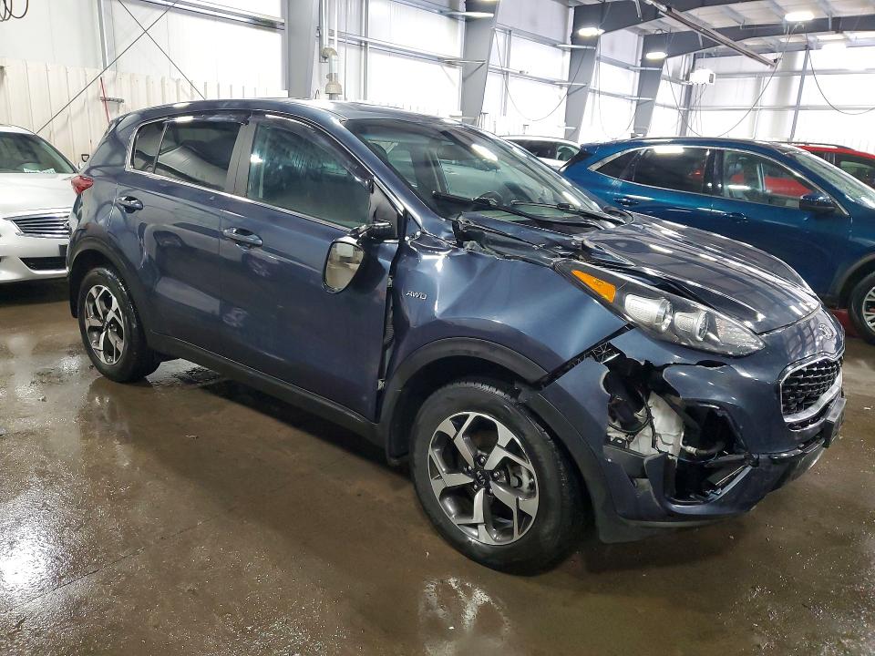 76252475 :رقم المزاد ، KNDPMCAC5N7950690 vin ، 2022 Kia Sportage مزاد بيع