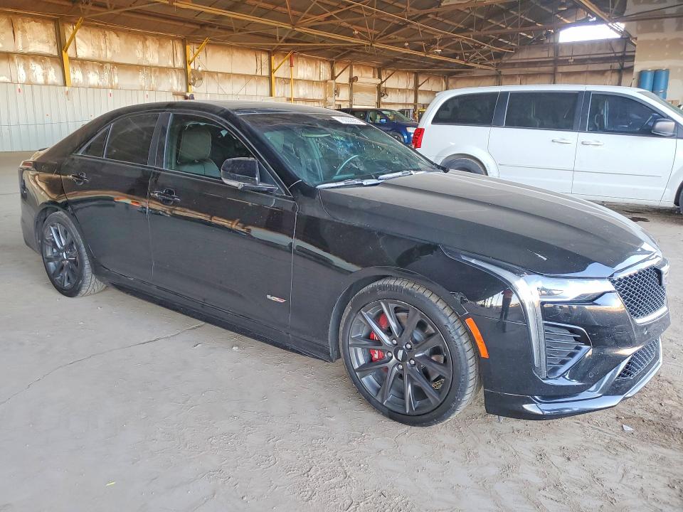 76000835 :رقم المزاد ، 1G6DD5RL4L0141029 vin ، 2020 Cadillac Ct4-v مزاد بيع