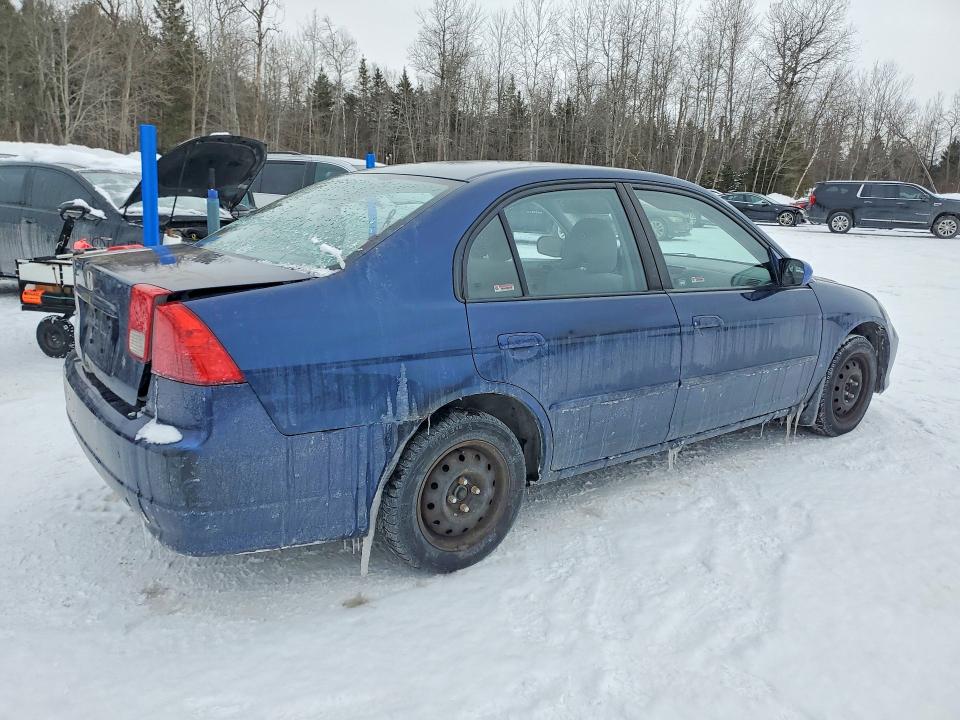 76130705 :رقم المزاد ، 2HGES16624H936996 vin ، 2004 Honda Civic مزاد بيع