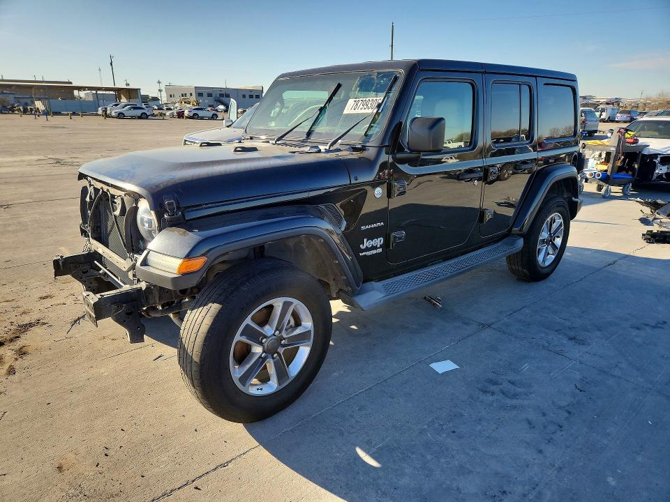 2018 Jeep Wrangler Unlimited მანქანა იყიდება აუქციონზე, vin: 1C4HJXEG5JW111835, აუქციონის ნომერი: 78799305