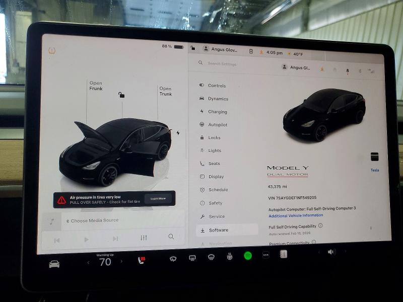Aukcja sprzedaży 2022 Tesla Model Y, vin: 7SAYGDEF1NF549205, numer aukcji: 76130835