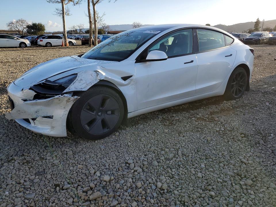 Auction sale of the 2023 Tesla Model 3, vin: 5YJ3E1EA4PF491254, lot number: 77142465