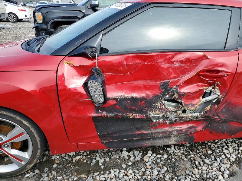 75398315 :رقم المزاد ، KMHTC6ADXHU321763 vin ، 2017 Hyundai Veloster مزاد بيع
