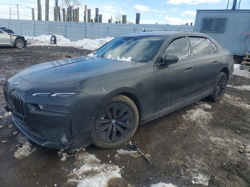 2024 Bmw I7 მანქანა იყიდება აუქციონზე, vin: WBY43EJ07RCR29956, აუქციონის ნომერი: 77299855