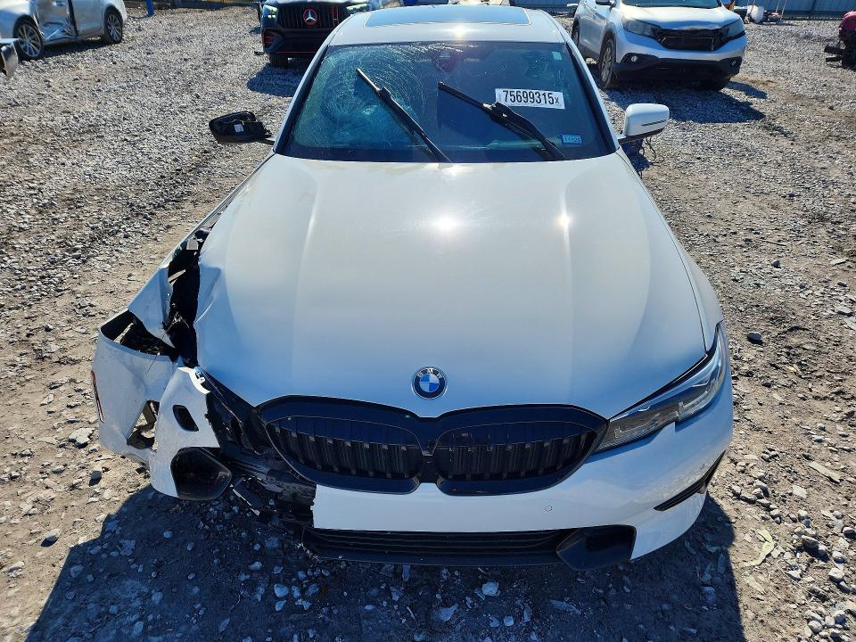 2022 Bmw 330i მანქანა იყიდება აუქციონზე, vin: 3MW5R1J00N8C52924, აუქციონის ნომერი: 75699315