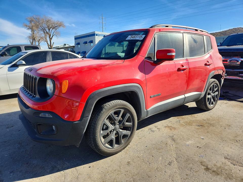 2018 Jeep Renegade მანქანა იყიდება აუქციონზე, vin: ZACCJBBB9JPH20414, აუქციონის ნომერი: 54463836
