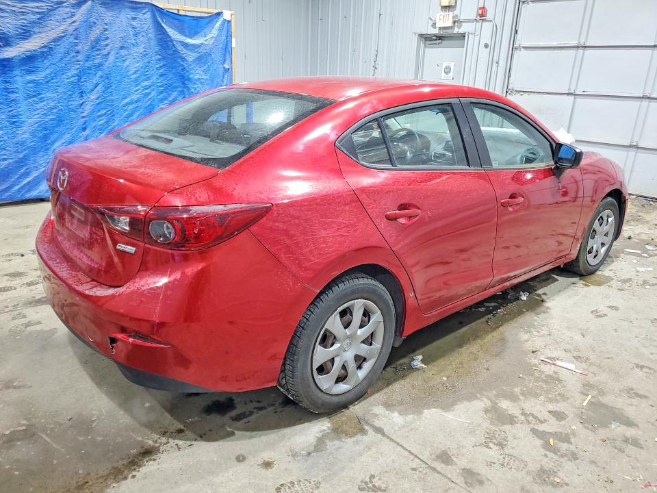 76067435 :رقم المزاد ، JM1BM1T78F1247510 vin ، 2015 Mazda 3 مزاد بيع
