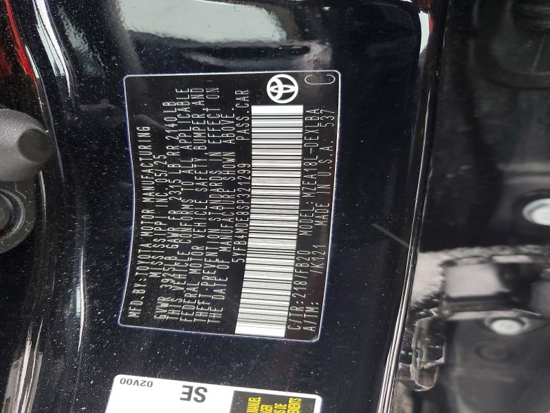 Продаж на аукціоні авто 2025 Toyota Corolla, vin: 5YFB4MDE8SP321299, номер лоту: 78285285
