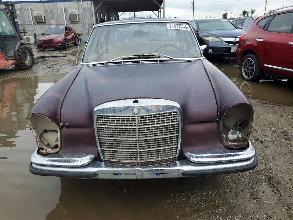 77532055 :رقم المزاد ، 10801812023868 vin ، 1969 Mercedes-benz 280 Se مزاد بيع