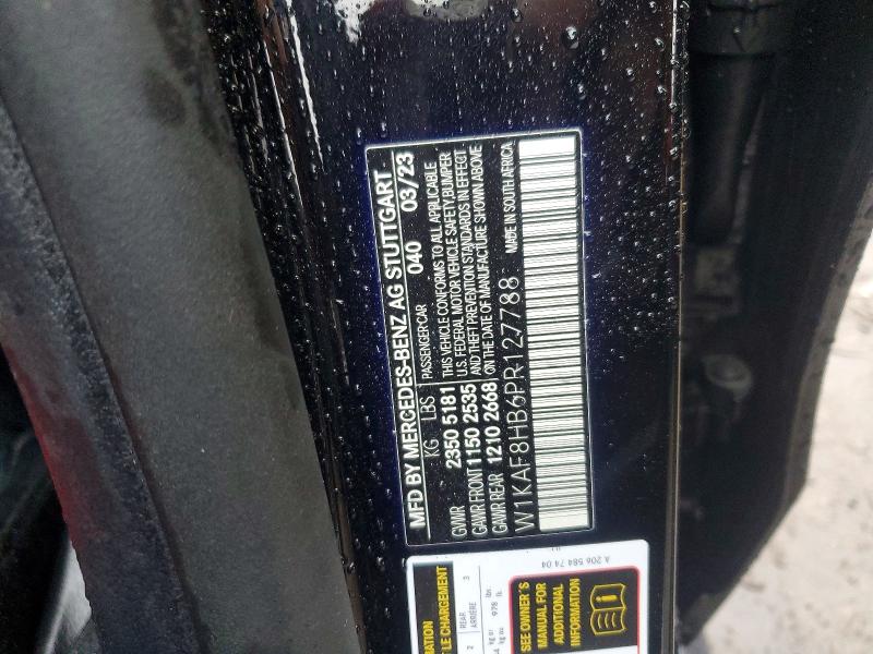 Продаж на аукціоні авто 2023 Mercedes-benz C, vin: W1KAF8HB6PR127788, номер лоту: 77844875