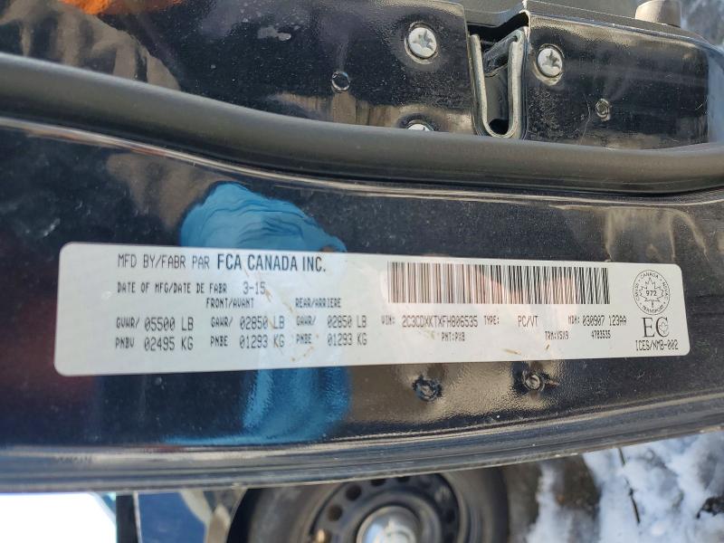 Aukcja sprzedaży 2015 Dodge Charger, vin: 2C3CDXKTXFH806535, numer aukcji: 76528855