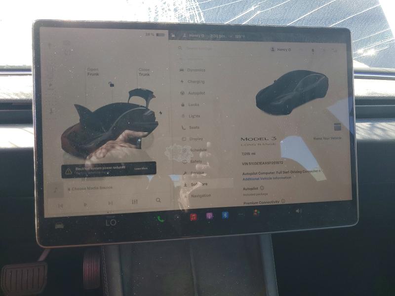Продаж на аукціоні авто 2025 Tesla Model 3, vin: 5YJ3E1EAXSF051872, номер лоту: 78723925