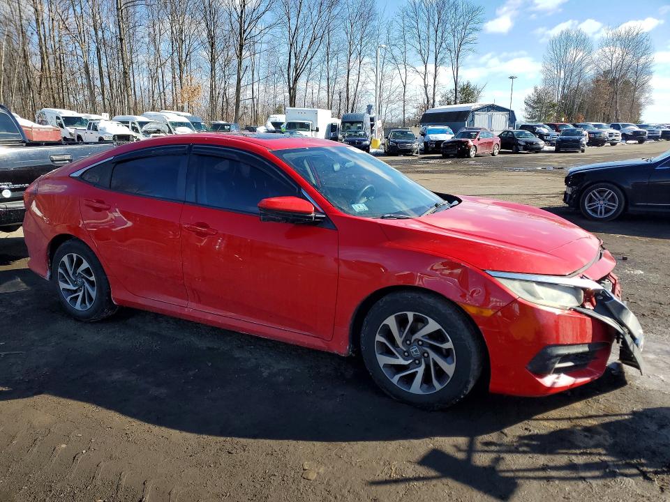 76885455 :رقم المزاد ، 2HGFC2F7XGH505715 vin ، 2016 Honda Civic مزاد بيع