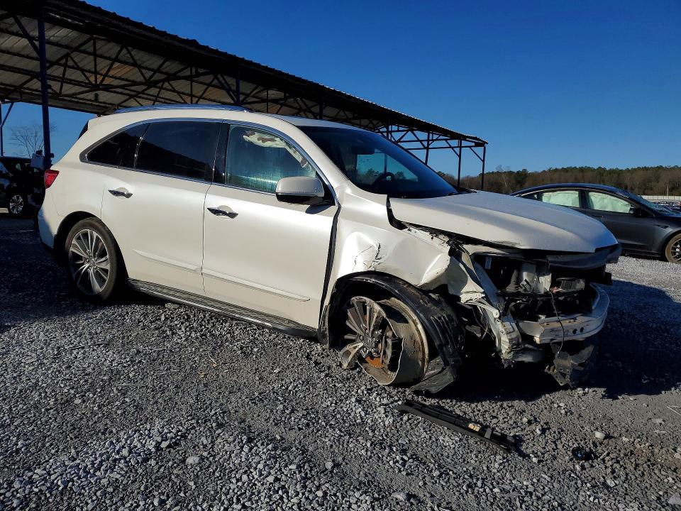 76887115 :رقم المزاد ، 5FRYD3H59HB006268 vin ، 2017 Acura Mdx مزاد بيع