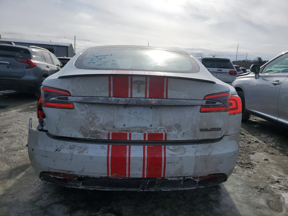 75348205 :رقم المزاد ، 5YJSA1E44KF334799 vin ، 2019 Tesla Model S مزاد بيع