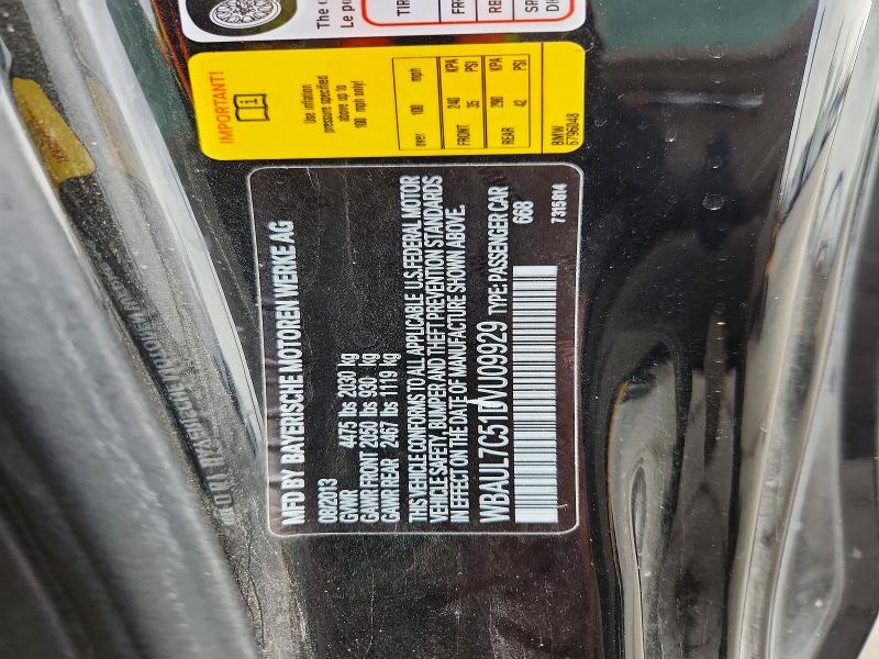 Продажа на аукционе авто 2013 Bmw 128, vin: WBAUL7C51DVU09929, номер лота: 76893395