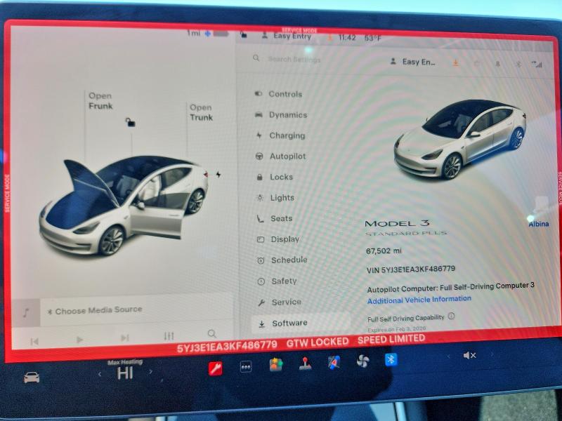Продаж на аукціоні авто 2019 Tesla Model 3, vin: 5YJ3E1EA3KF486779, номер лоту: 75439905