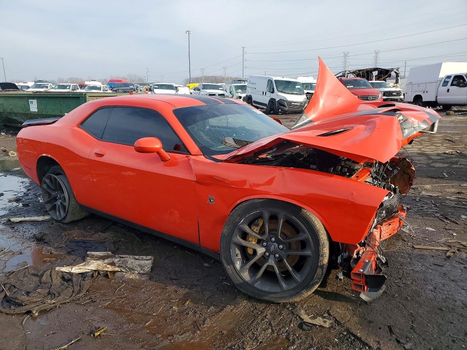 2021 Dodge Challenger მანქანა იყიდება აუქციონზე, vin: 2C3CDZFJ7MH662508, აუქციონის ნომერი: 77839285