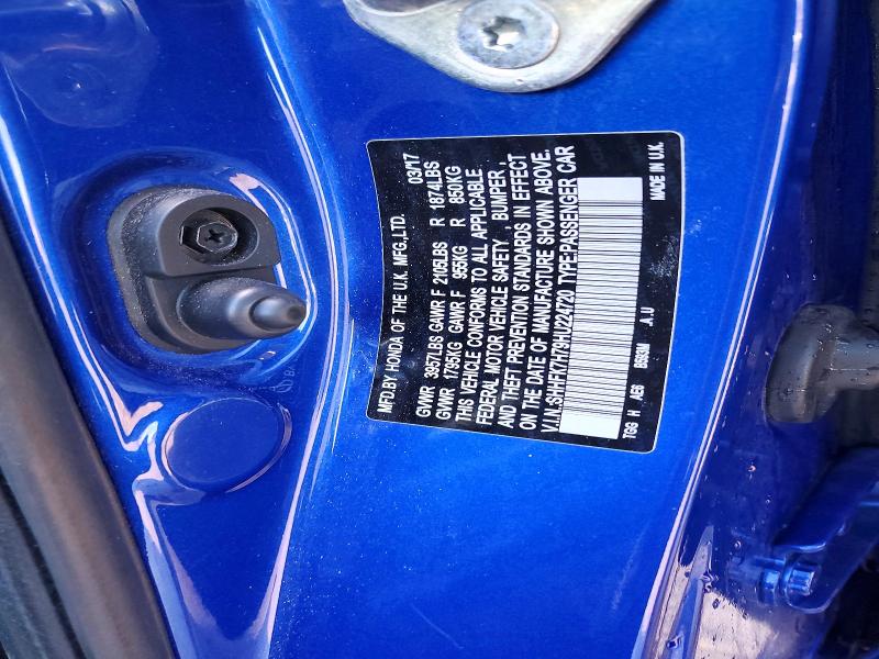 Продажа на аукционе авто 2017 Honda Civic, vin: SHHFK7H79HU224720, номер лота: 78361565