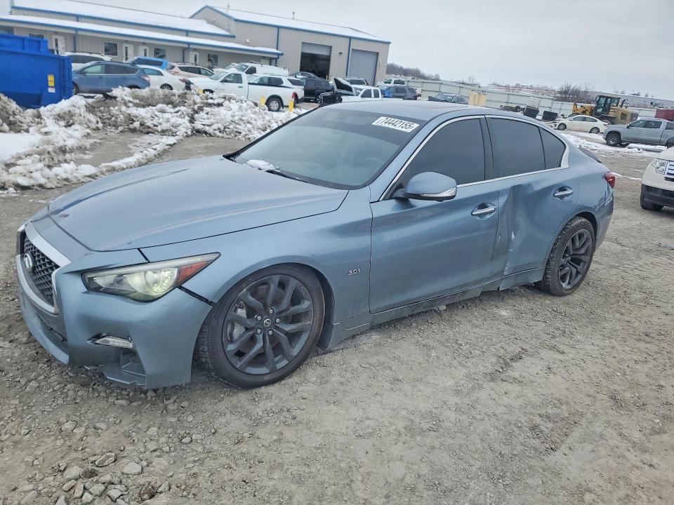 2018 Infiniti Q50 მანქანა იყიდება აუქციონზე, vin: JN1EV7AP4JM357688, აუქციონის ნომერი: 74442155