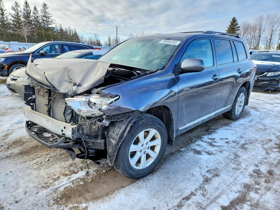 Aukcja sprzedaży 2013 Toyota Highlander, vin: 5TDBK3EH8DS206026, numer aukcji: 78594205